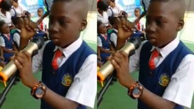 Moving campaign speech by primary school student contesting for Head Boy (Video)