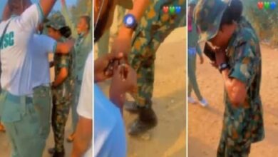 Why female soldier who accepted corps member's proposal was detained