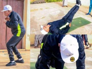 83-year-old Alaafin of Oyo workout photos