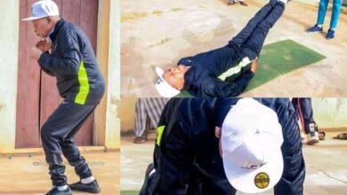 83-year-old Alaafin of Oyo workout photos