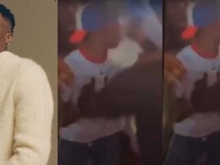 Wizkid enrages as man slaps him on the head in Warri, Nigerians react (Video)