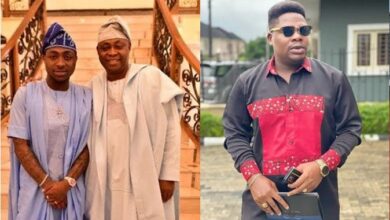 Comedian Mr. Macaroni reveals what Davido's dad did for him during his challenging days