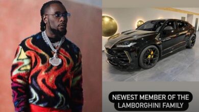 Burna Boy buys 2022 Lamborghini as New Year’s gift for himself