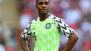 Odion Ighalo ruled out of Africa Cup of Nations