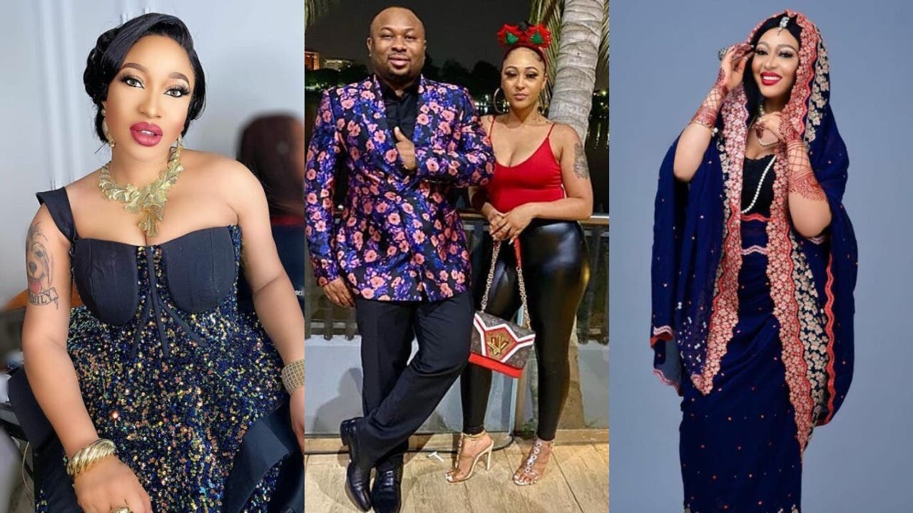 “Tonto missed a good man” – Fans say after Rosy Meurer posts a video of her husband, Churchill, making her breakfast in bed