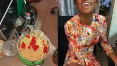 Young lady trolled for cooking 'special' noodles for friends