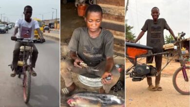 16-year-old Nigerian boy converts his bicycle to okada, reveals how much he spent