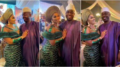 Mercy Aigbe finally speaks on reports he destroyed new husband home