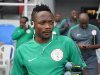 Ahmed Musa leaves Super Eagles Camp after losing a family member