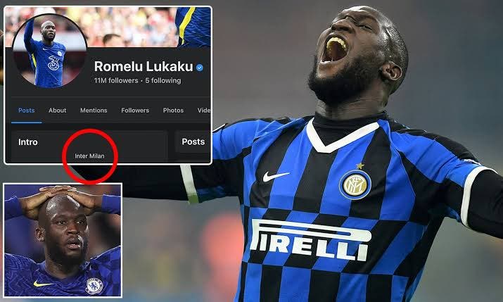 Lukaku changes his bio to Inter Milan amid exile from Chelsea squad
