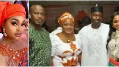 Mercy Aigbe's husband Adekaz denies being friends with her ex-husband