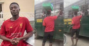 Traffic hawker in viral video reveals reason he gave money to prisoners on transit