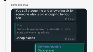 Man shares chat of a lady belittling him for building house, hotel in Imo and Delta