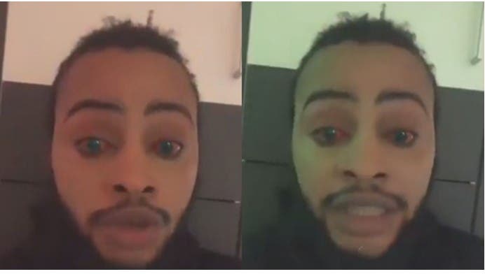 Man begs Nigerians for help after new contact lens turned his eyes red
