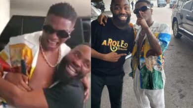 Woli Arole reveals why he bowed to greet Wizkid
