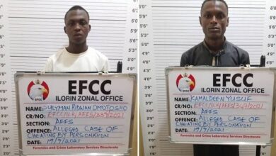 EFCC jails 2 Nigerians in Kwara posing as American real estate managers