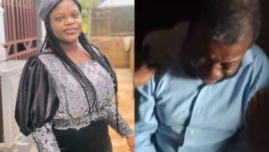 Bamise Ayanwole's father weeps profusely as he mourns his daughter (Video)