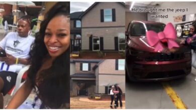 25-year-old lady shares love story with 62-year-old sugar daddy who bought house, cars for her