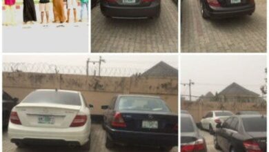 11 suspected yahoo boys arrested in Kano, exotic cars recovered