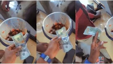 Food hawker rejects $100 from customer, demands N700 payment instead