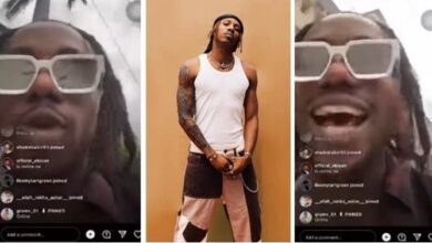 Moment singer’s phone got snatched while doing IG live on the streets of Lagos