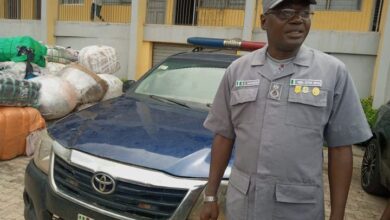 Ogun Police reacts as Custom seized 'Police Van' smuggling rice