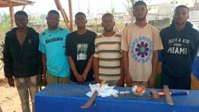 Police arrest six FUOYE students for cultism