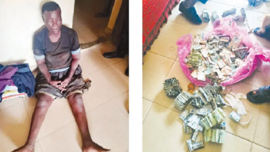 Woman Who Pretended To Be Mad Nabbed With N166,700, School Uniforms In Kwara