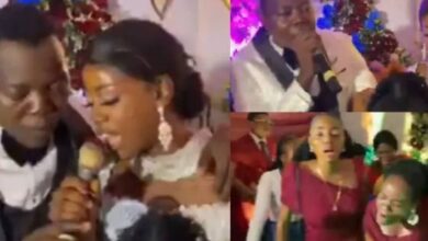 Nigerian couple turn their wedding reception into a prayer crusade