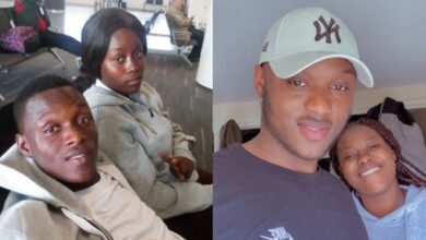 Lady who relocated abroad with boyfriend shares before vs after photos