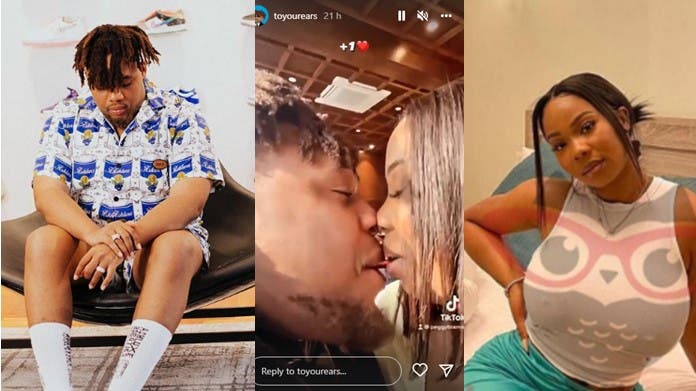 Singer BNXN shows off his girlfriend, they lock lips in cute video