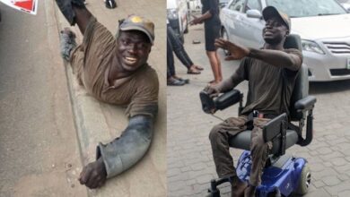 Physically disabled man who declared support for Peter Obi gets automated wheelchair