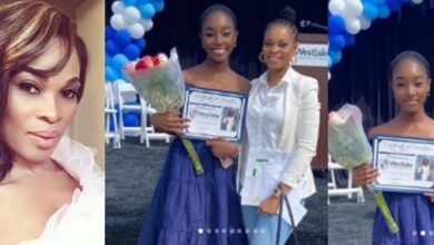 “I Can’t Wait To See You Reach For The Stars My Superstar” – Georgina Onuoha Celebrates Second Daughter As She Graduates From High School (Photos)