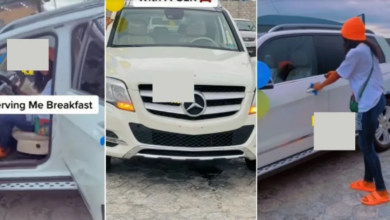 Man Apologizes To Girlfriend With An Expensive Benz After He Had Initially Served Her Breakfast (Video)