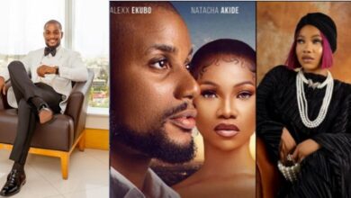 “She Completely Killed It” - Alex Ekubo Showers Praises On Tacha Following Success Of First Nollywood Movie