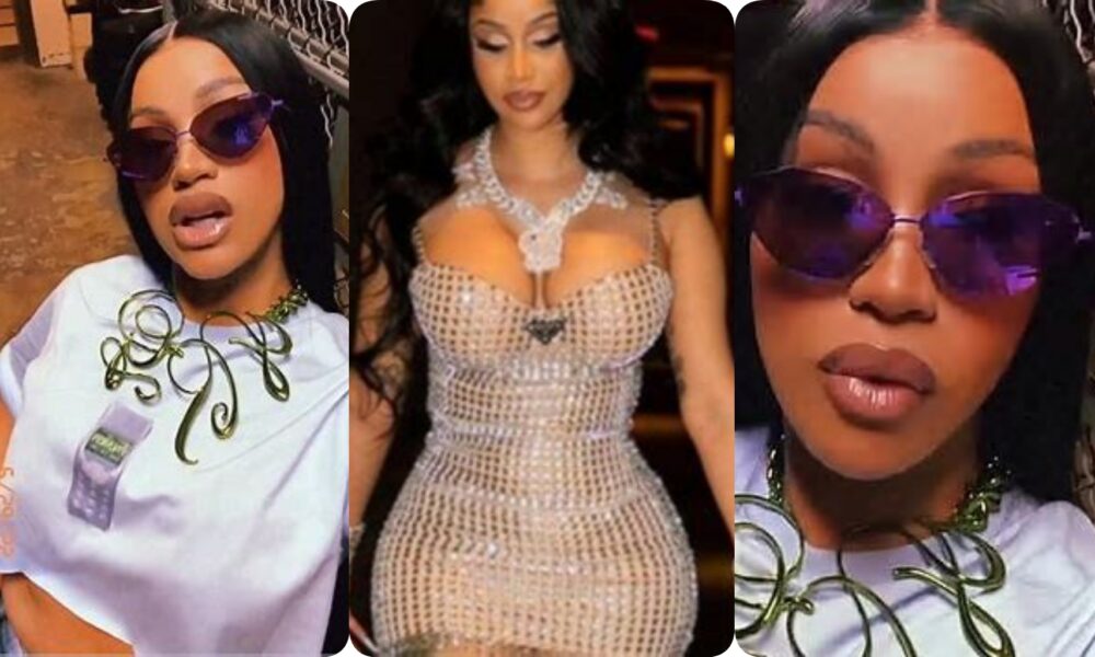 “I’m Not Happy About My Body”- Cardi B, Reveals She Wants A Tummy Surgery 9 Months After Giving Birth To Son, Wave