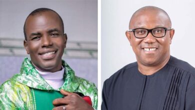 Fr. Mbaka apologizes to Peter Obi after calling him stingy Man