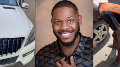 “God Is The Greatest” – Bbnaija’s Frodd Grateful After He Narrowly Escaped Accident On Lagos Third Mainland Bridge (Video)