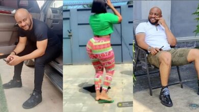 “Is This Our New Wife?” – Netizens Quiz Yul Edochie As He Gushes Over Video Of Lady Flaunting Her Curves