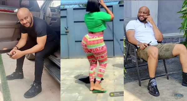 “Is This Our New Wife?” – Netizens Quiz Yul Edochie As He Gushes Over Video Of Lady Flaunting Her Curves