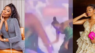 “It Was A Prank” – Skit Maker, Kiekie Reacts To Video Of Her Horrifying Fall At Trendupp Awards