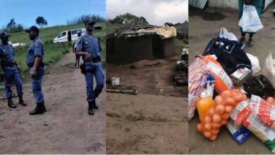 South Africa Police nab underage boy stealing but end up buying his family foodstuff