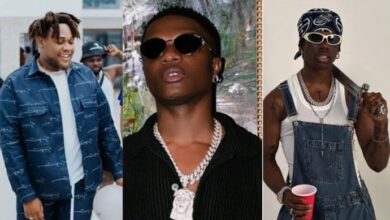 Wizkid spotted partying with Rema and BNXN (Video)