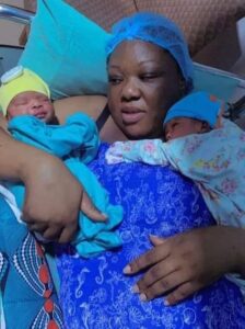 Nigerian Couple Welcome Twins After 14 Years Of Waiting
