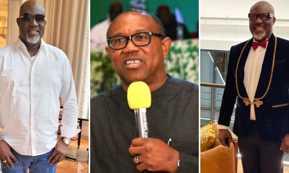 “Your time is not now” – Dino Melaye tells Peter Obi, gives reasons (Video)