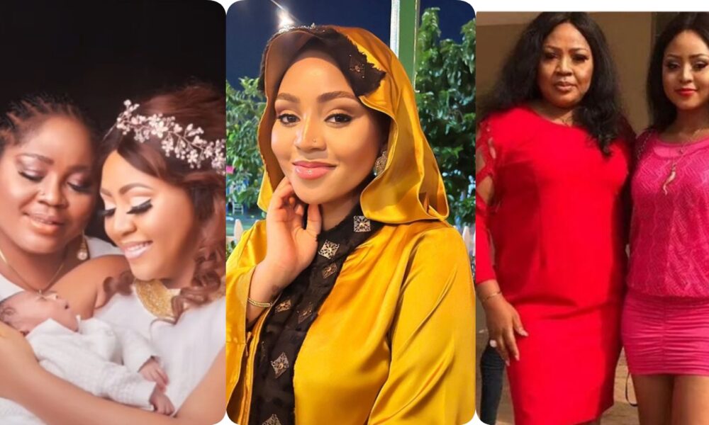 “My Grandson Is Pooping Anyhow”- Moment Regina Daniels Mum Scolded Her Over Her Dietary Choice (VIDEO)