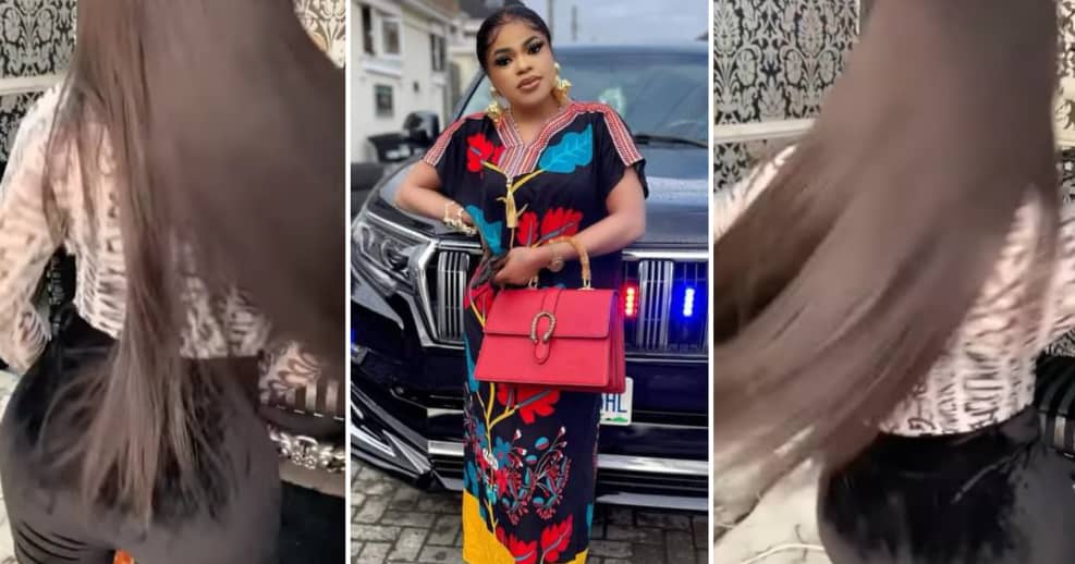 “E No Dey Shake Ohhhh” – Reactions As Bobrisky Tries To Shake His @ss In Recent Video