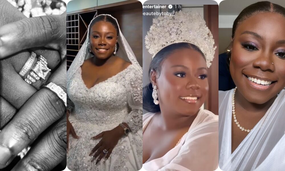 Beautiful Wedding Photos & Videos Of Singer, Teni