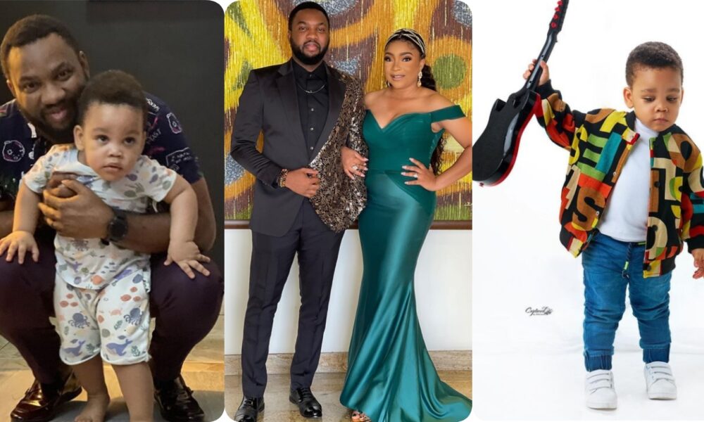 “You Will Be Greater Than Your Father”- Actress Linda Ejiofor & Husband Celebrates Son’s 2nd Birthday (Photos)