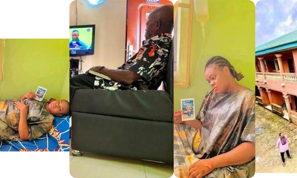 Heartbre@k: Lady Who Indicated Interest In Marrying Actor Aguba Hospitalized As Actor Moves Into His New Apartment (Photos)